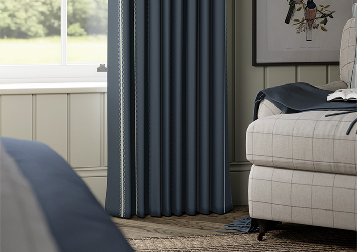 The British Stripe Co. Alfred, Polzeath No.1 - Made to Measure Curtains - Image 5